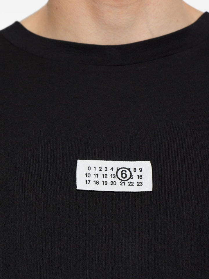 Mm6 Maison Margiela T-shirts and Polos - BLACK | c6223bded28ad80506cc3d33c452c514d9627239