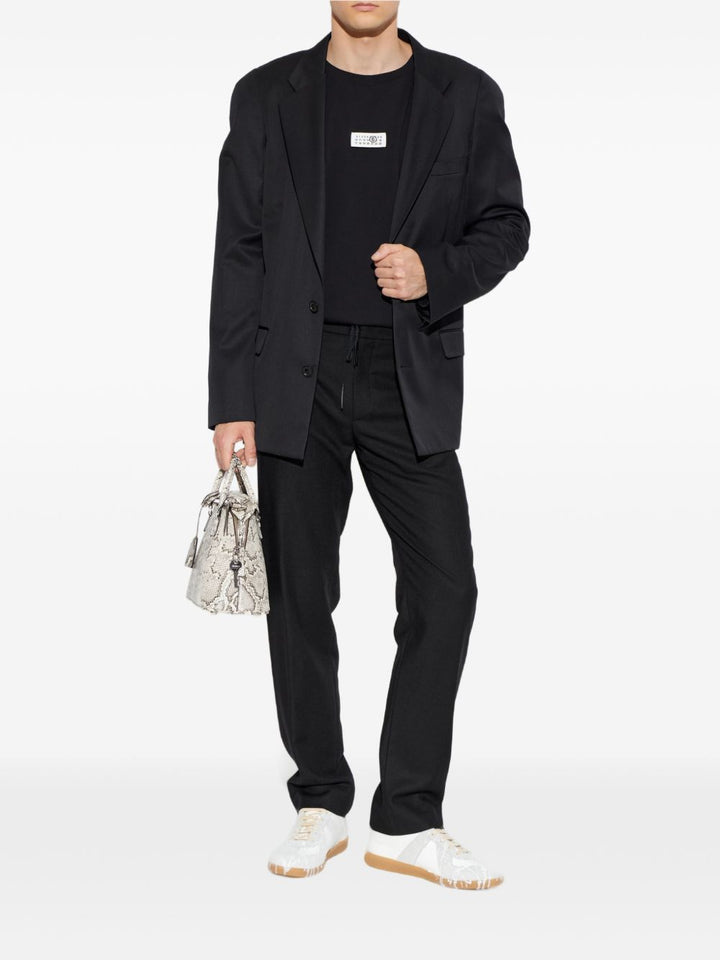 Mm6 Maison Margiela T-shirts and Polos - BLACK | 3383489763f8751c95e0424990f15799b0a6dfcf
