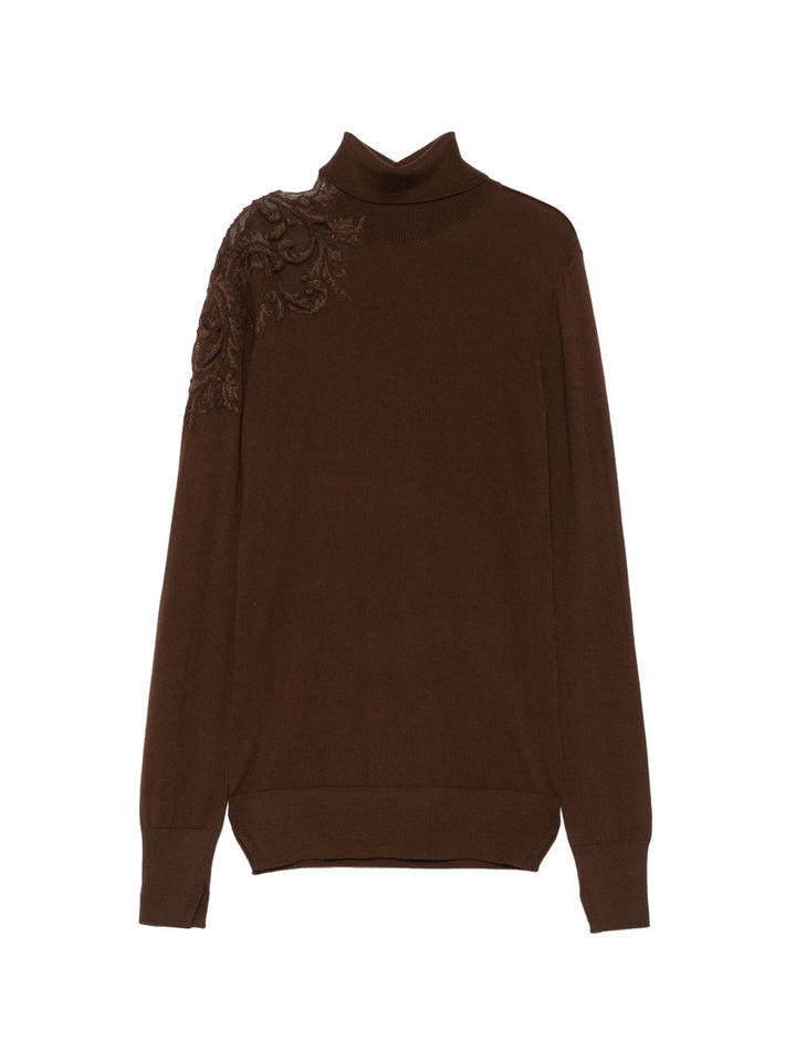 Ermanno Scervino Sweaters - BROWN | 946325c7f5e0a5505ece93b315db3934493f963d