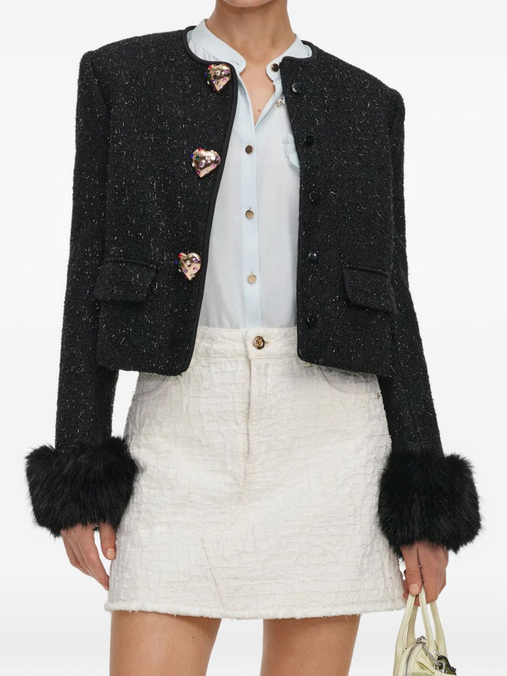 Self-Portrait Jackets - BLACK | d955cbae177cc3f83246f029727c298f096d6c63