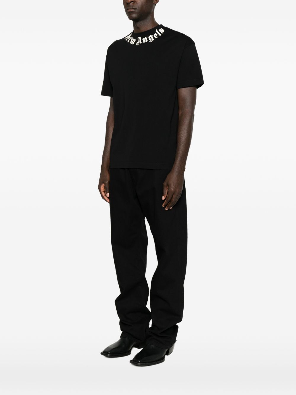 Palm Angels T-shirts and Polos - BLACK | 69d64d8524fbe7793e8978cdebb6d0ba991b5e5f