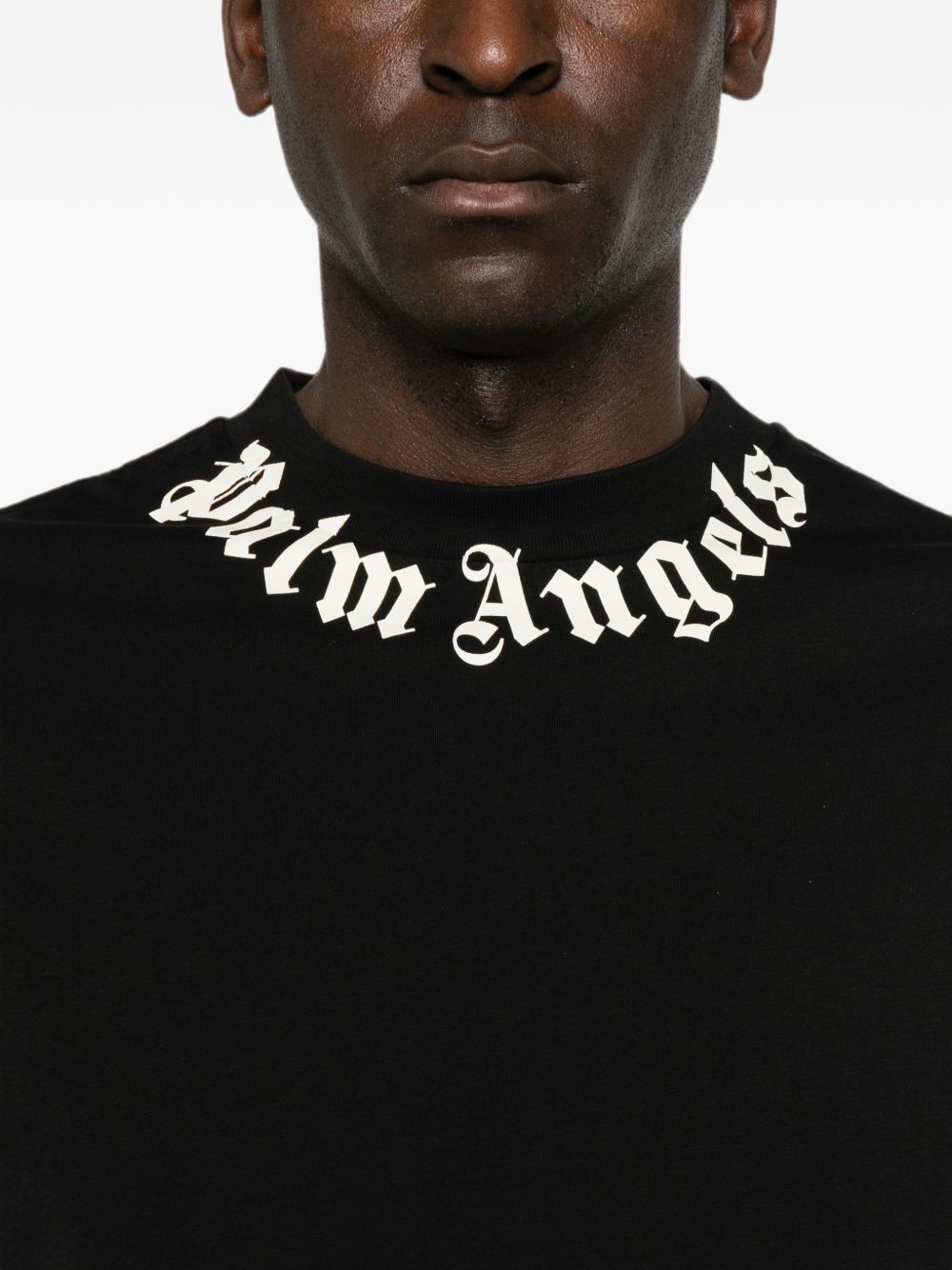 Palm Angels T-shirts and Polos - BLACK | f43ff56ab789832c06a36a3ddc48eecb36dcc7f4