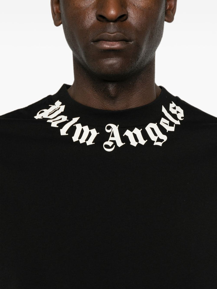 Palm Angels T-shirts and Polos - BLACK | f43ff56ab789832c06a36a3ddc48eecb36dcc7f4