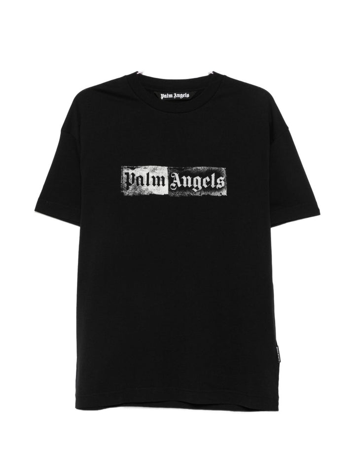 Palm Angels T-shirts and Polos - BLACK | a1cc64cb23532e3b681e64a417412a1775e2db48