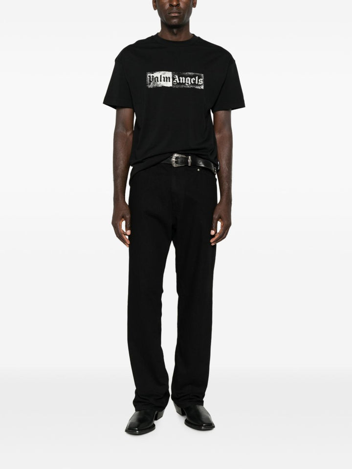 Palm Angels T-shirts and Polos - BLACK | 77083df829ec6d2323db7cb0e361fbbdc845fb5a