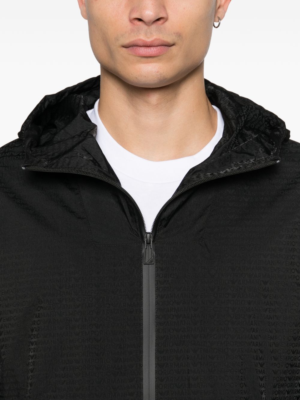 Emporio Armani Coats - BLACK | 3f2a24ce9e0ef429893912fa8d5c49397e557cbd