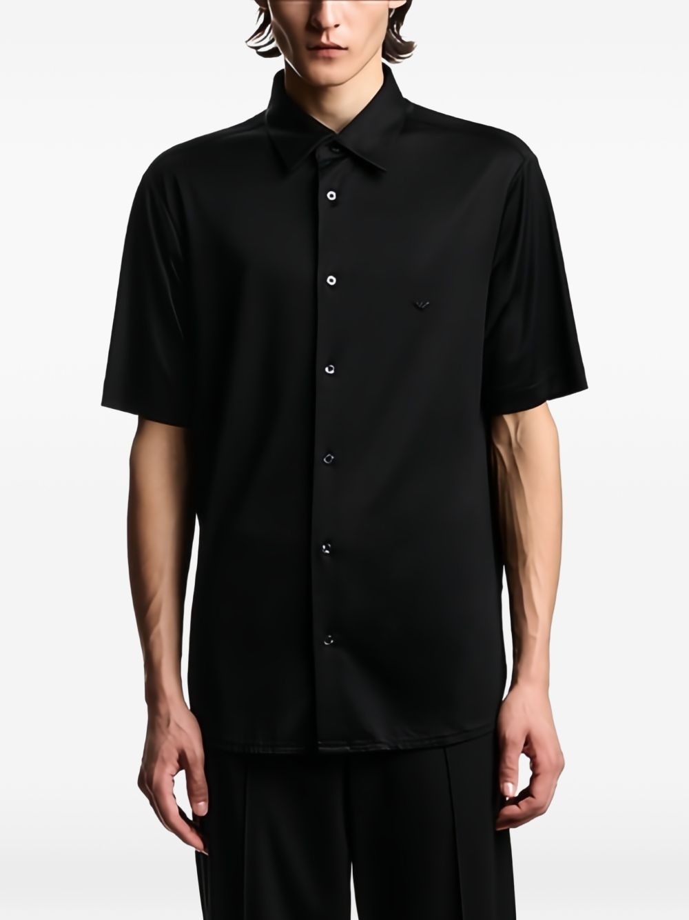 Emporio Armani Shirts - BLACK | 7ac72289f32cf1a2586a9d3818cc780cdbd9df2d
