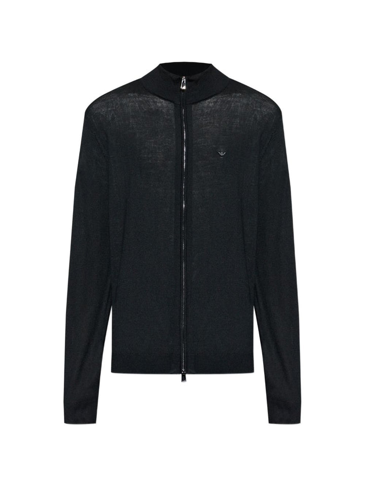 Emporio Armani Sweaters - BLACK | 676ede378c768637b710ea70f4490ac3a2697c27