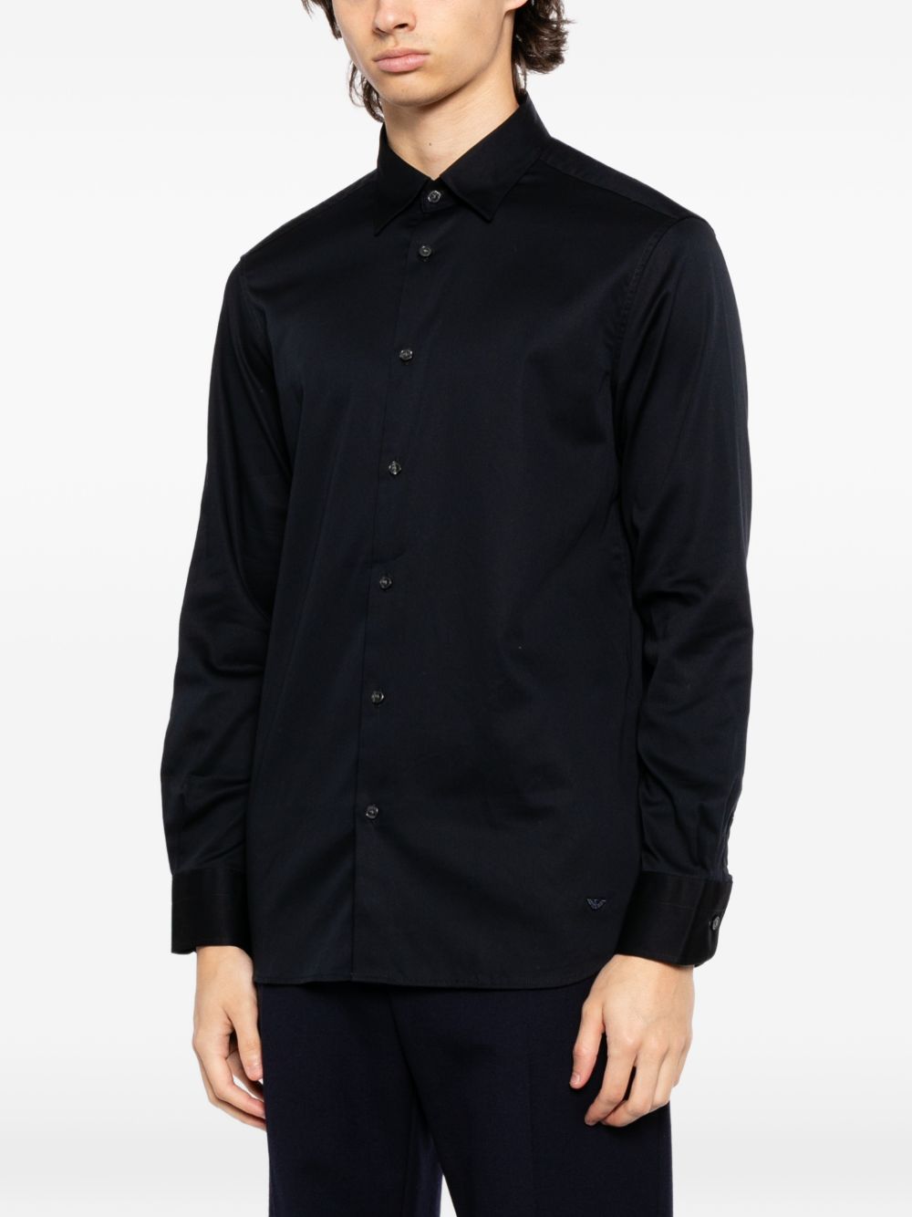 Emporio Armani Shirts - BLUE | 4b34891a15100ce08a5de0acbf17728d4665f639