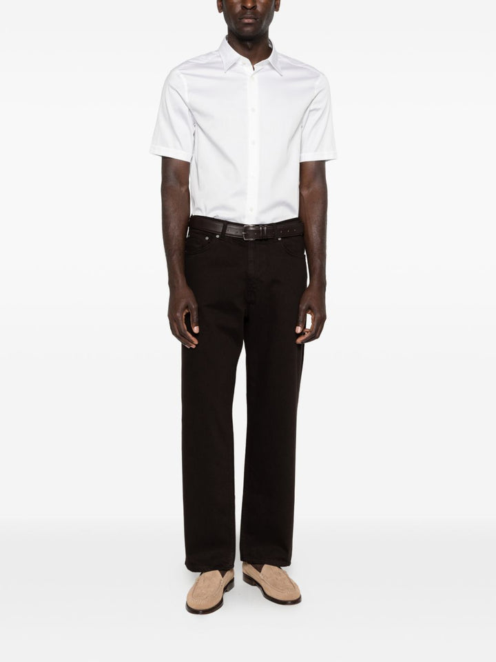 Emporio Armani Shirts - WHITE | f5262974bc3e4d1c55a3f2e6acac333ef4ff4e97