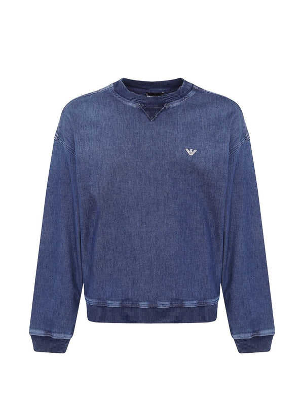 Cotton Crewneck Sweatshirt