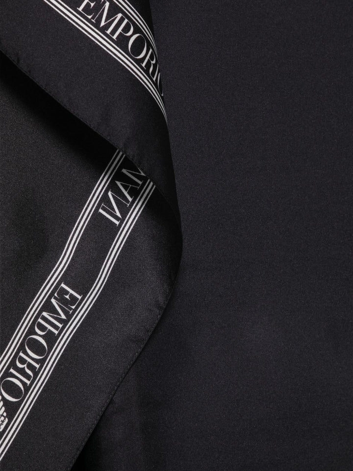 Emporio Armani Capsule Scarfs - BLACK | c8a00e8630f4e18db60e2787419bbc589a53e890