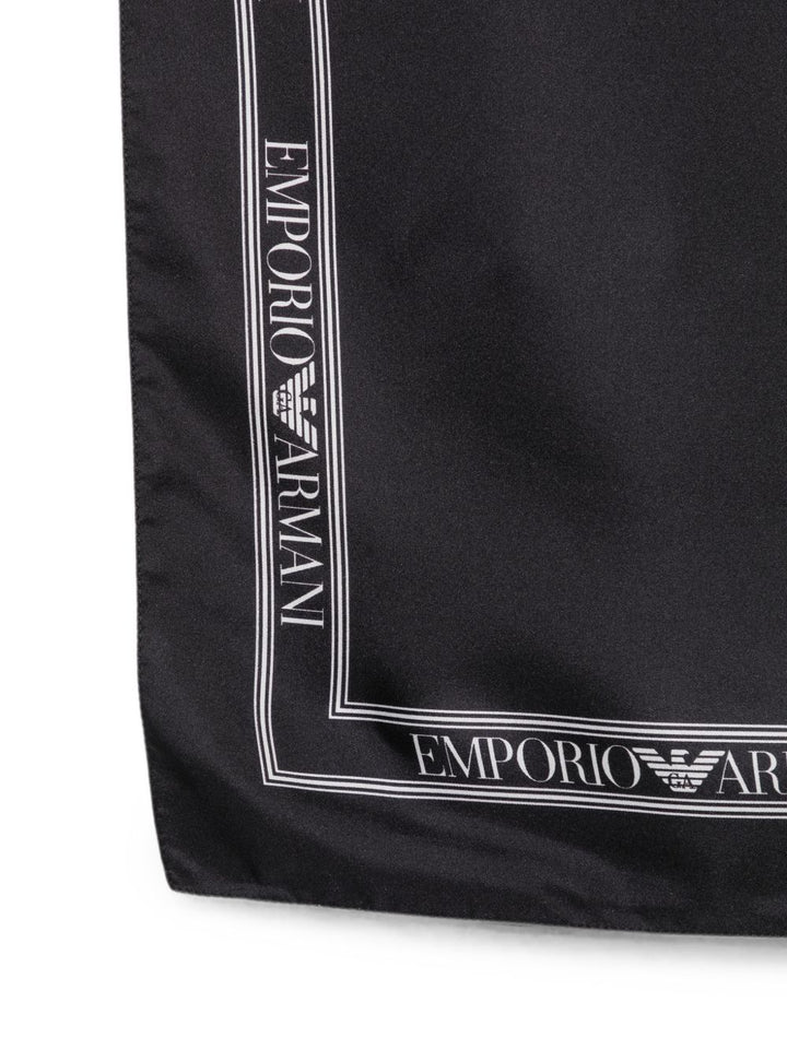 Emporio Armani Capsule Scarfs - BLACK | d7248d5206d5d484812f11c2c0077af4e11bc1de