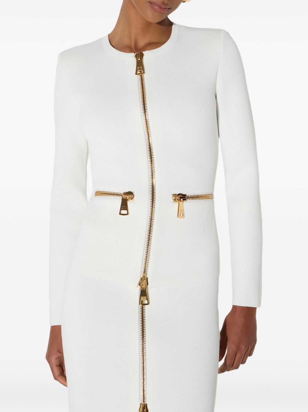 Elisabetta Franchi Sweaters - WHITE | 8b3226e0464549a7ecdfd8c77aa35e1e6c50607d