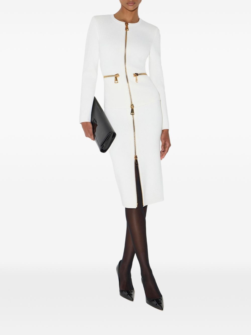 Elisabetta Franchi Sweaters - WHITE | 82267280af9998714bab4b98330510ecf7774443