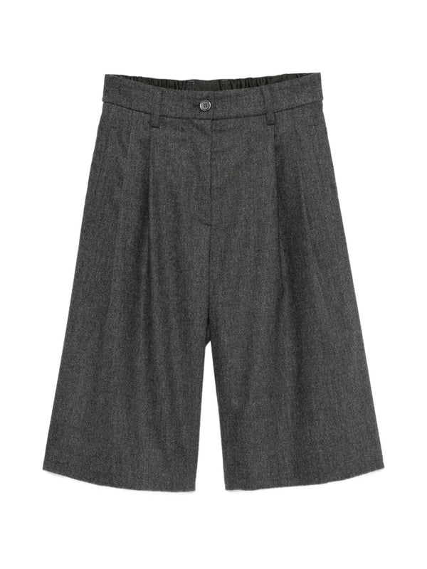 Pantalones cortos de franela