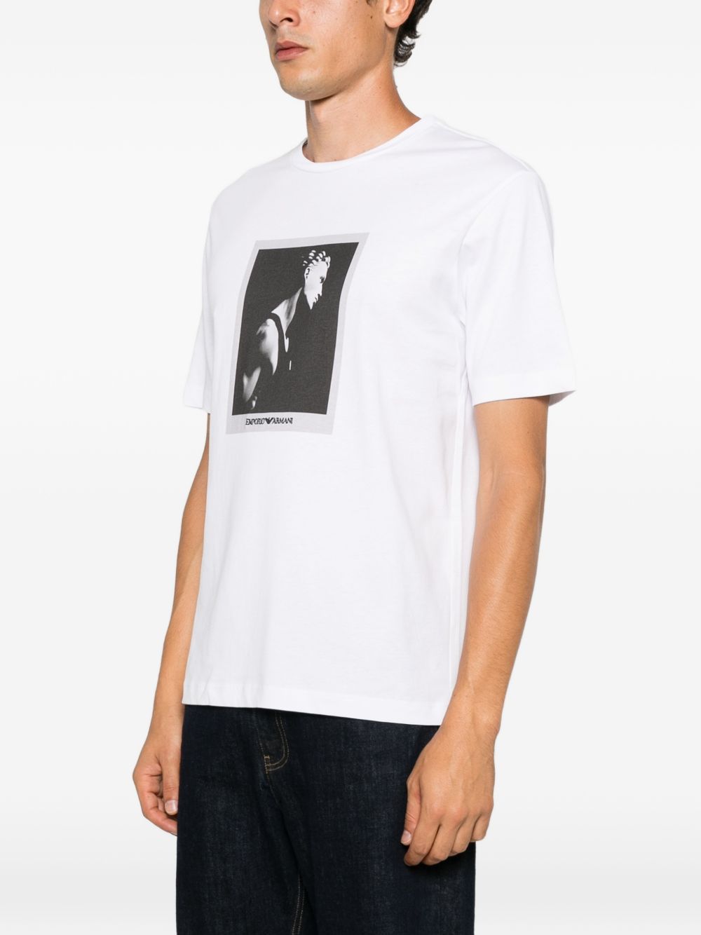 Emporio Armani Capsule T-shirts and Polos - WHITE | 3f018aadb6cbfe078460e51073fb97573f1aff83
