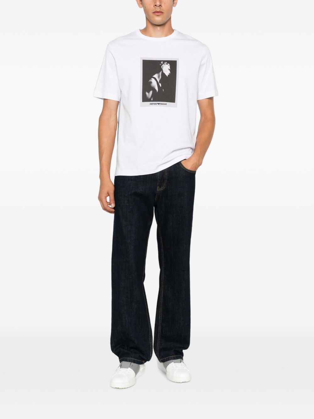 Emporio Armani Capsule T-shirts and Polos - WHITE | 64475f912facae4a92aca6ac6a6c8807d059cfa1