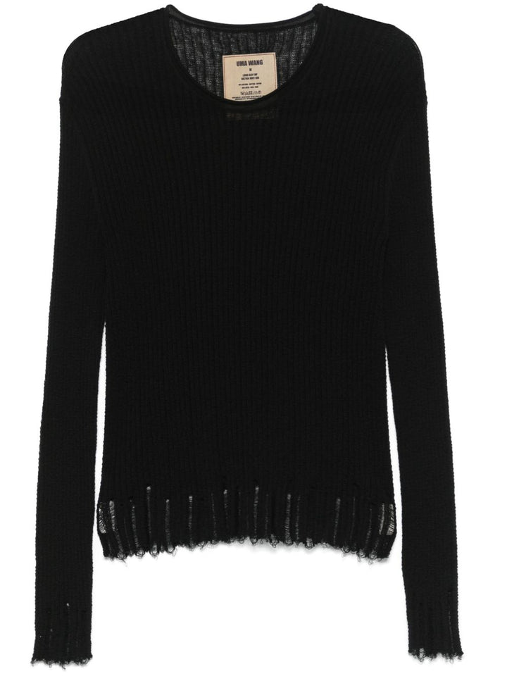 Uma Wang Sweaters - BLACK | 475f47982103b3b67901d0c1511500cdbd7adb0e