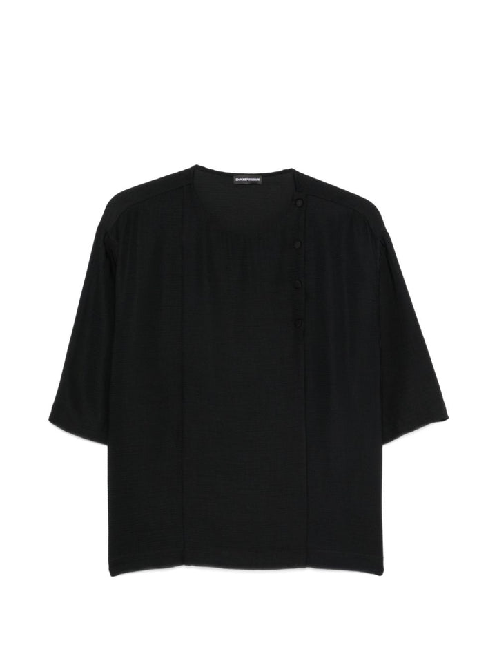 Emporio Armani Capsule Top - BLACK | 4a4279283031b630a684442ad6ce94845141e237