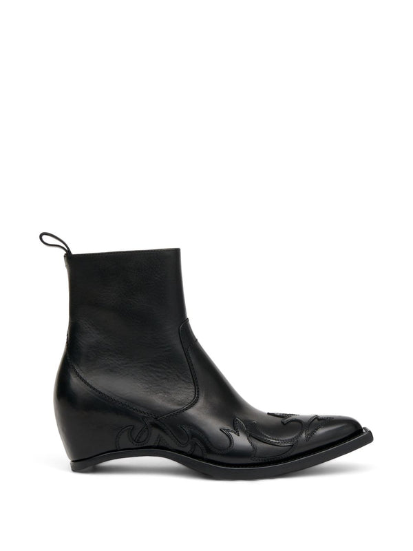 Leahter Boots