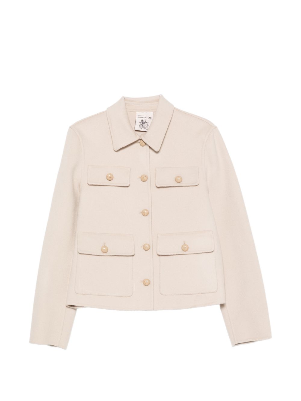 Semicouture Jackets - WHITE | 5974721e55fe91787304e40206fc1735cde5a2e7
