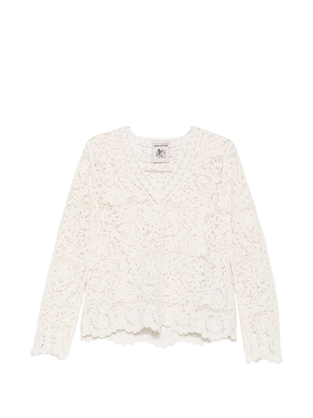 Semicouture Sweaters - WHITE | 7270585c5ea47c0dfeecd65366518101eb368545