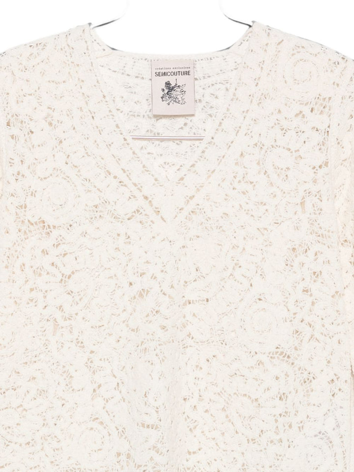 Semicouture Sweaters - WHITE | 871f7e623b6eb6997859bd3d04f517c7837621bc