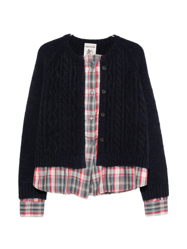Marcy Wool Blend Cardigan