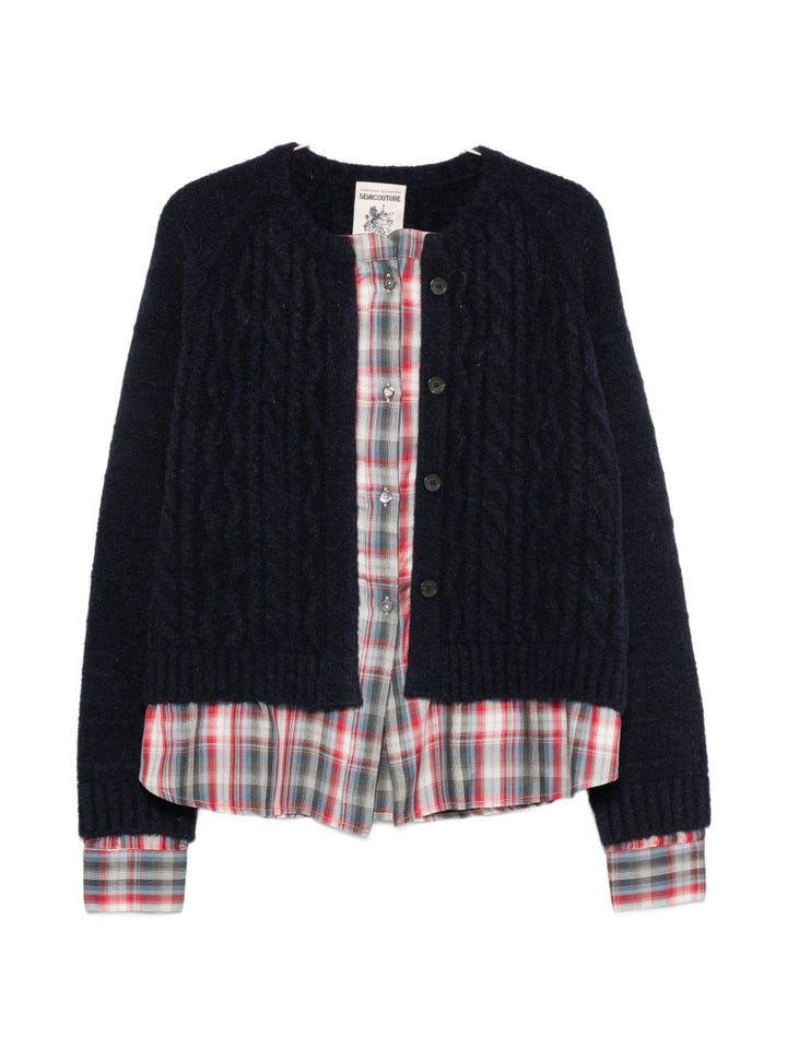 Semicouture Sweaters - BLUE | 45dbc7da81c447ebad435a8a5970de82ec2f4ea5