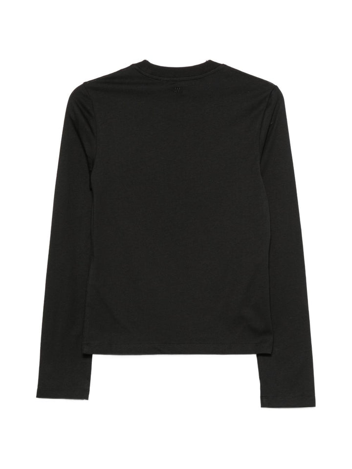 Ami Paris T-shirts and Polos - BLACK | 0c9ca5d232adb79a6f8f3333f630865a5df82abe
