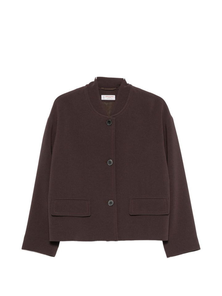 Alberto Biani Jackets - BROWN | 04e6b7c06b1fcfecae0d94b0e6fbb097d51b859d