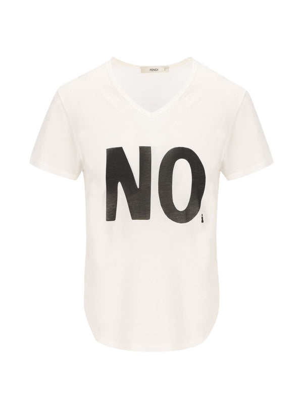 No Print Cotton T-Shirt