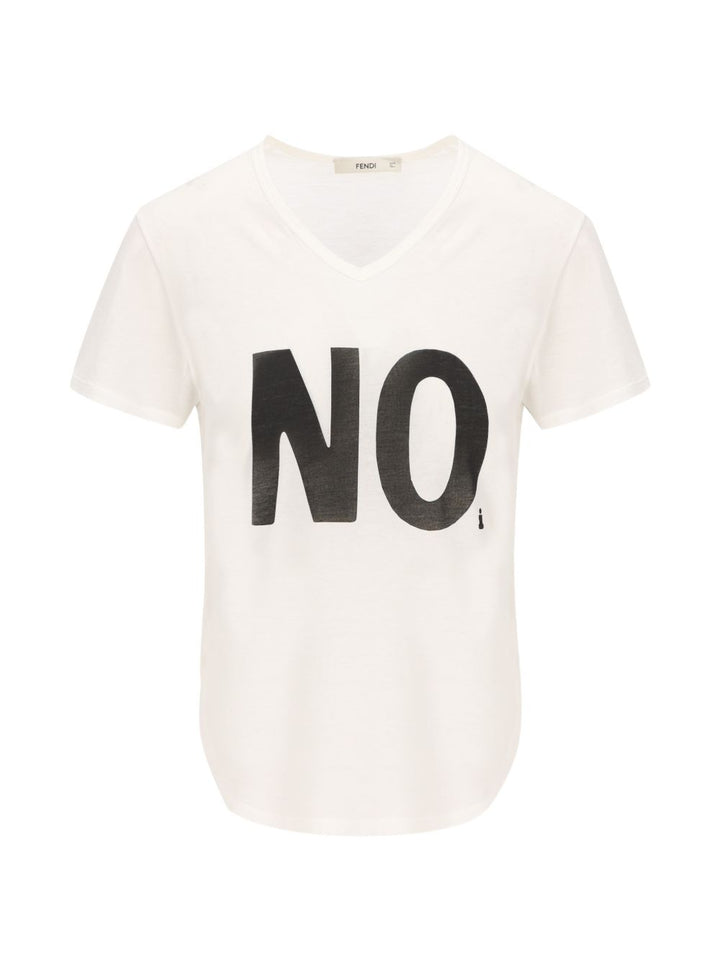 Fendi T-shirts and Polos - WHITE | bfad00c44821363ca0da3e06bdb5ade284e69f29