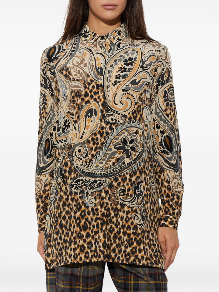 Etro Shirts - BROWN | 6b254375e69f69a45bb0e0baf2869ebb28ab51bb