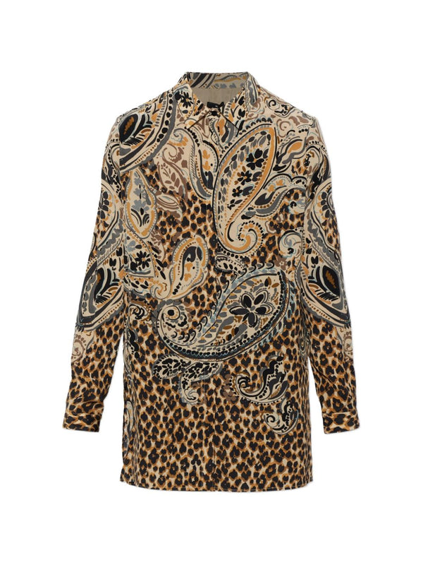 Printed Silk Shirt