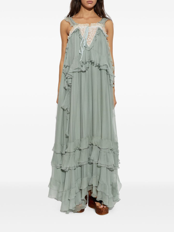 Chloè Dresses - GREEN | b92398250f1baccdd285579e9389a6005025dbe7