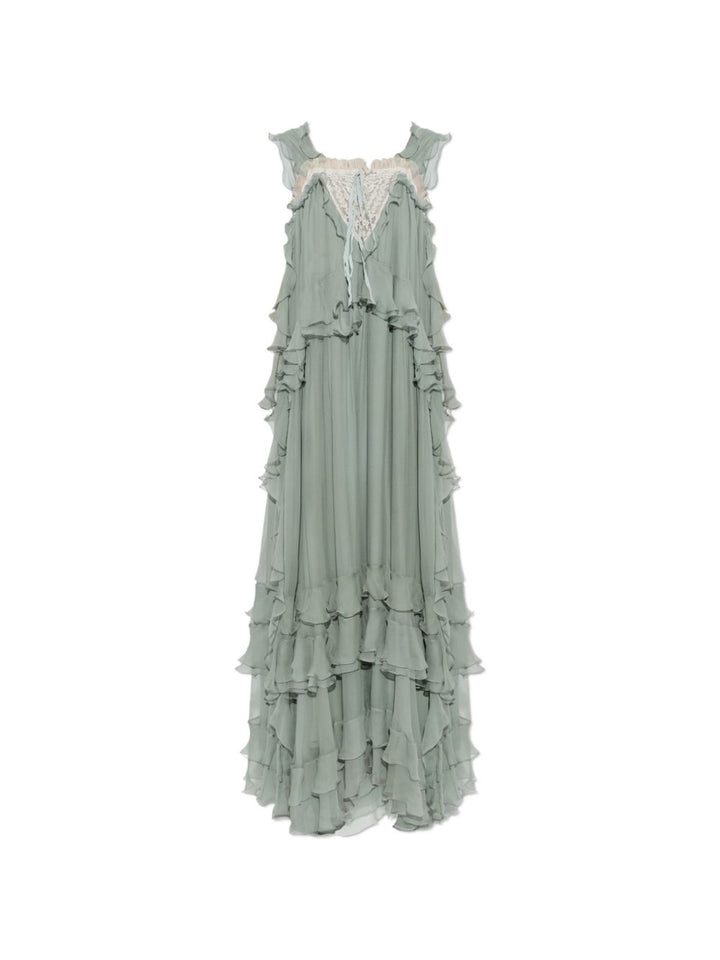 Chloè Dresses - GREEN | 0772d6f3e0c110417f19a9e6aae798b25eb9a0be