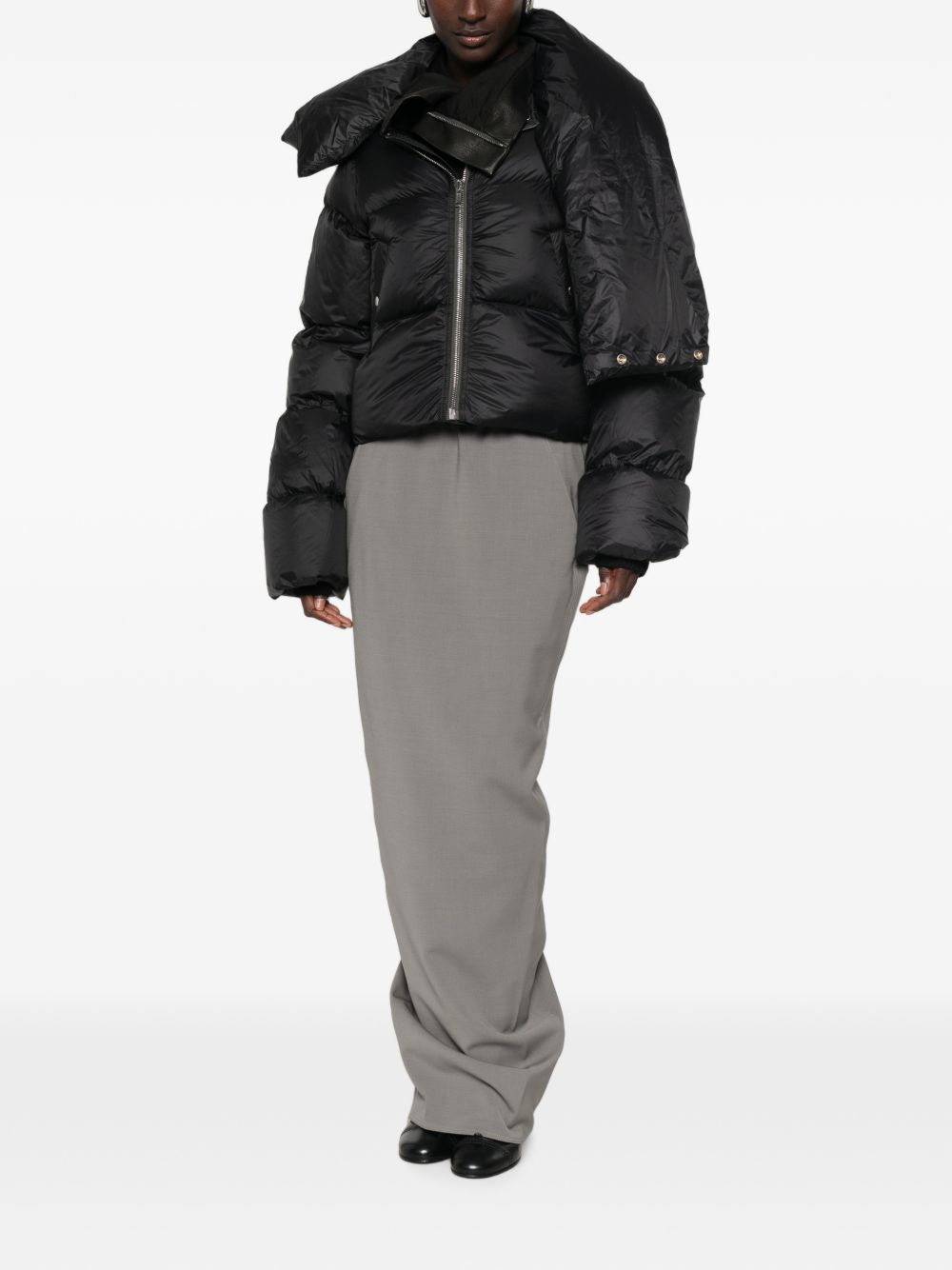 Rick Owens Coats - BLACK | 8dd1f471e307531e62bcc1a9092e52a7dc56746c