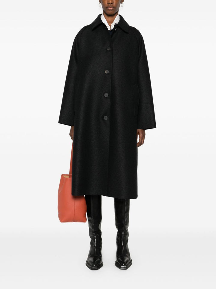 Harris Wharf London Coats - BLACK | 37cae99c897ecc85074cf8d5261565e6590cb482