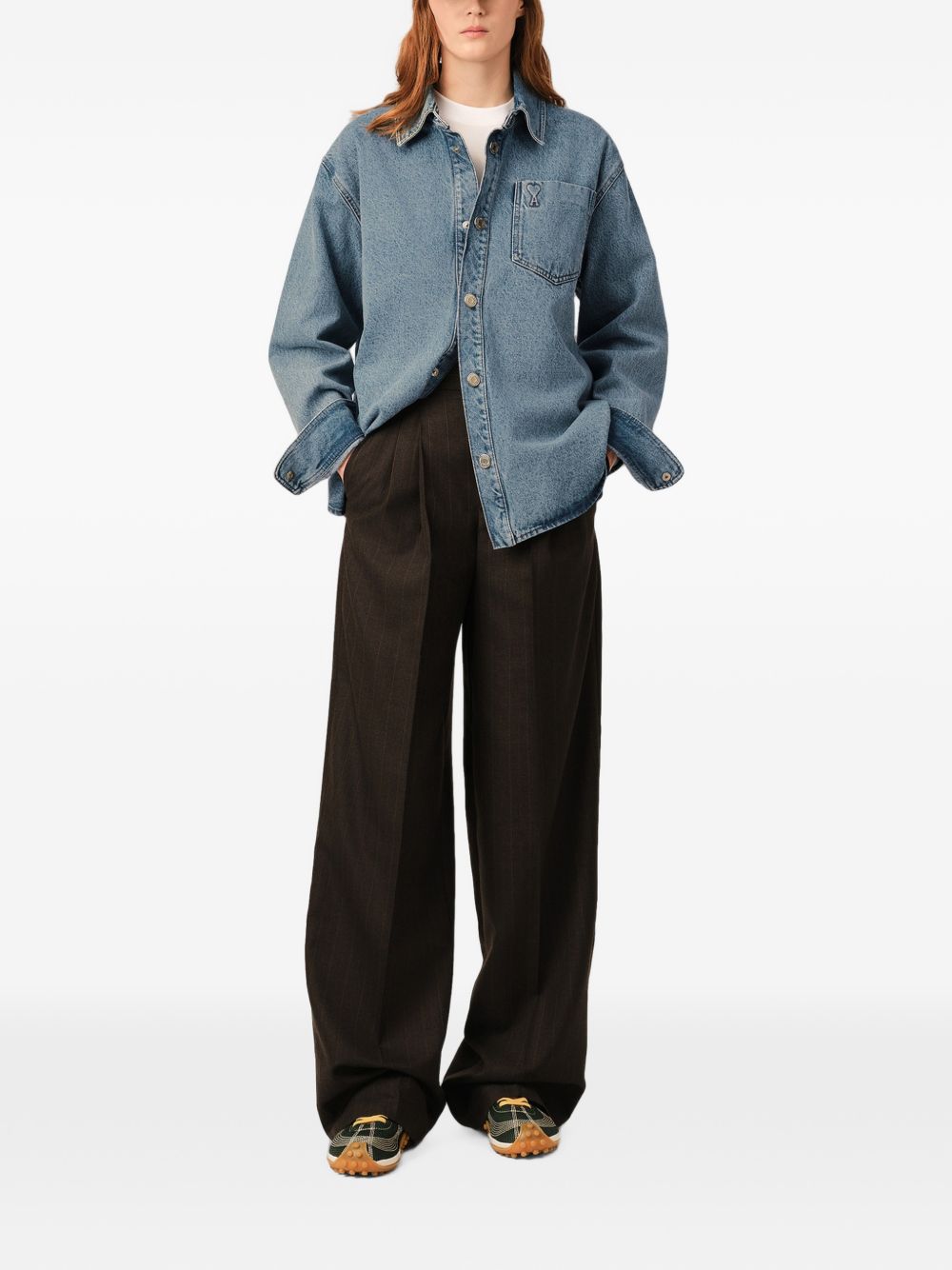 Ami Paris Shirts - BLUE | d9b260aafb2b7fb000769e399d7c5d8eb2b588e6