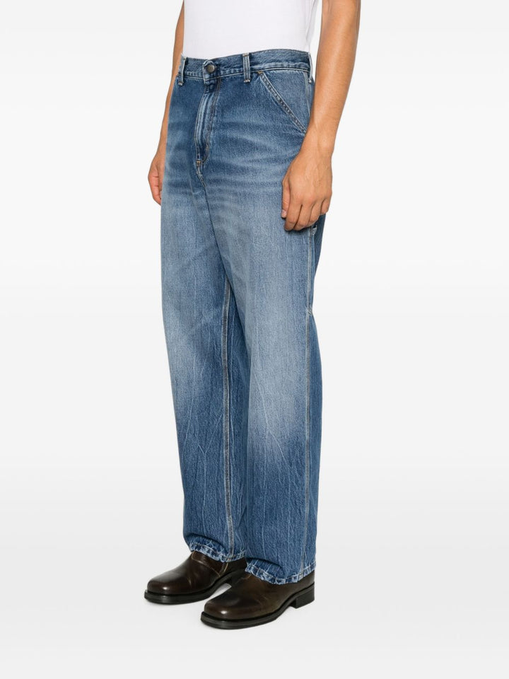 Carhartt Wip Main Jeans - BLUE | e1a3a0ee428192f2ea83b687464bd01e94d4bee9