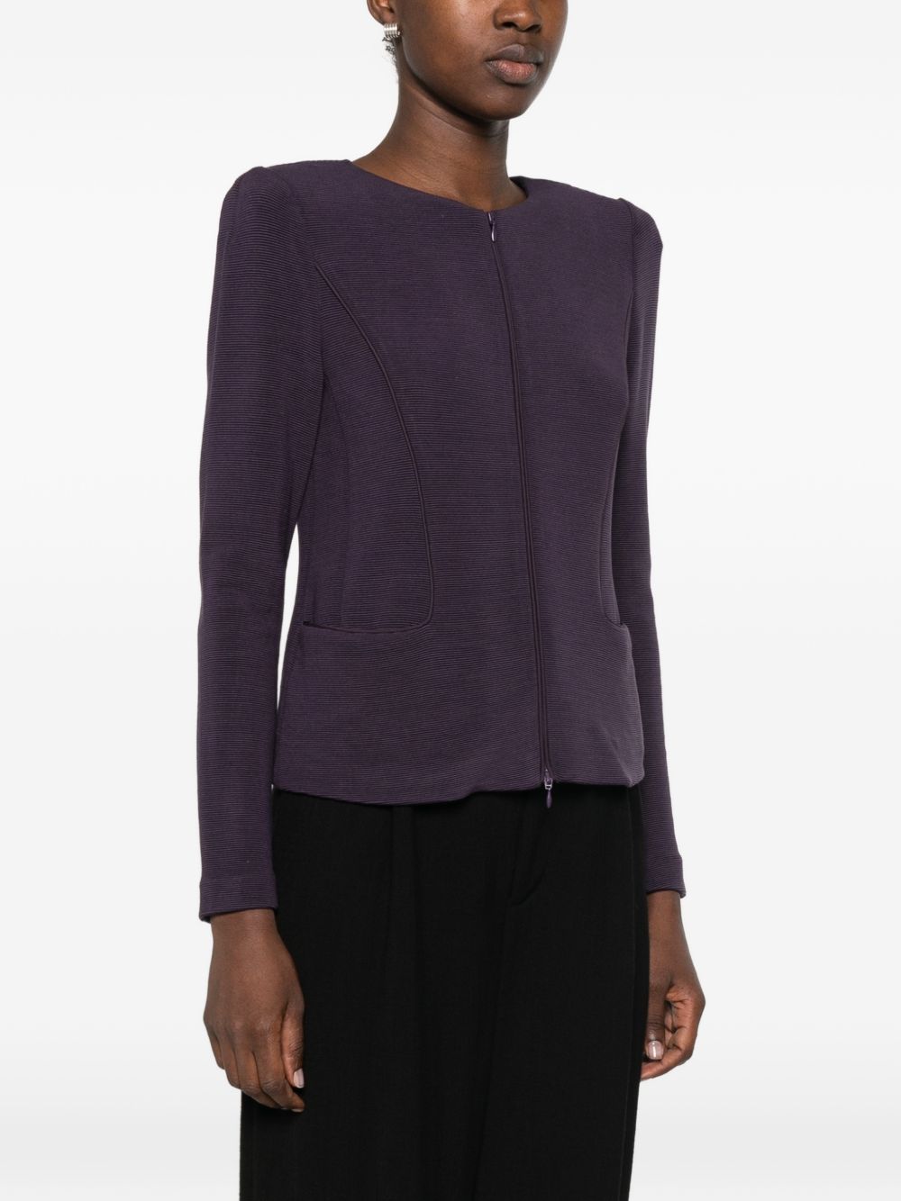 Emporio Armani Jackets - VIOLET | f42272f2d7d05ba43bbc9b895e6cf3526bceb872