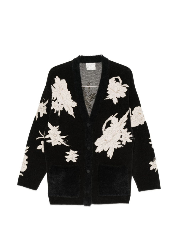 Jacquard Cardigan