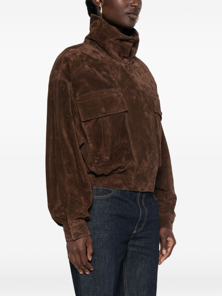 Saint Laurent Jackets - BROWN | 44333e0f1b60f13e4d3d894b1ff44b80d3a13019