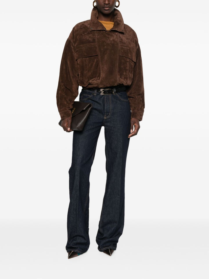 Saint Laurent Jackets - BROWN | 4a777141b0f797366926725cdf43ef86a0eb6c35