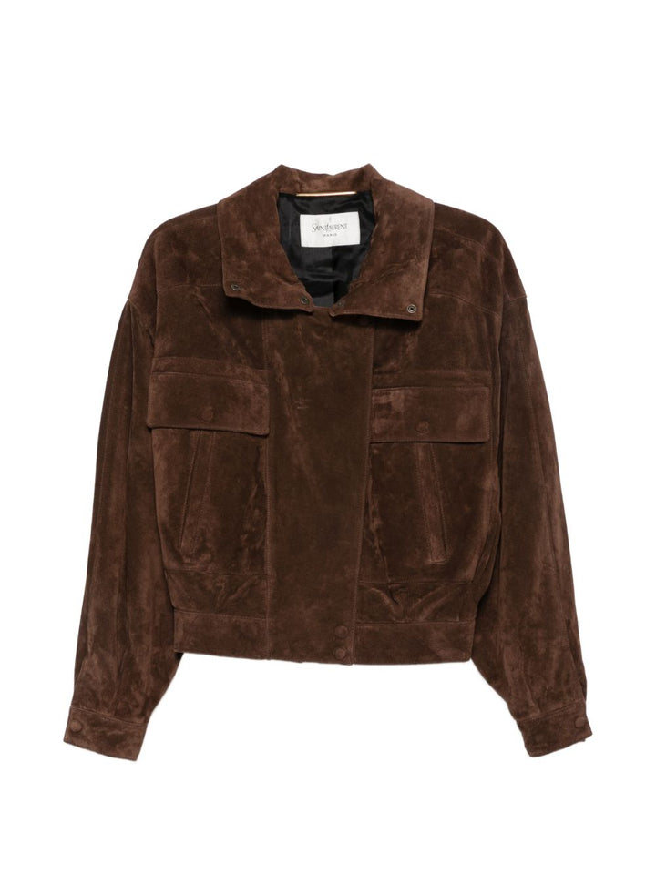 Saint Laurent Jackets - BROWN | 4a564f3bf7afefe9978b740704d7b76ba2777718
