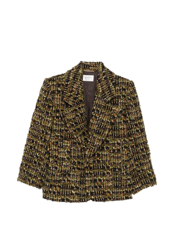 Saint Laurent Jackets - BROWN | 211d2cb0c2c60a579125e2f541b702636239fa8f