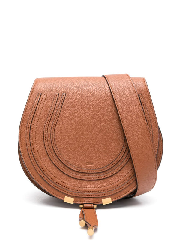 Marcie Leather Saddle Bag