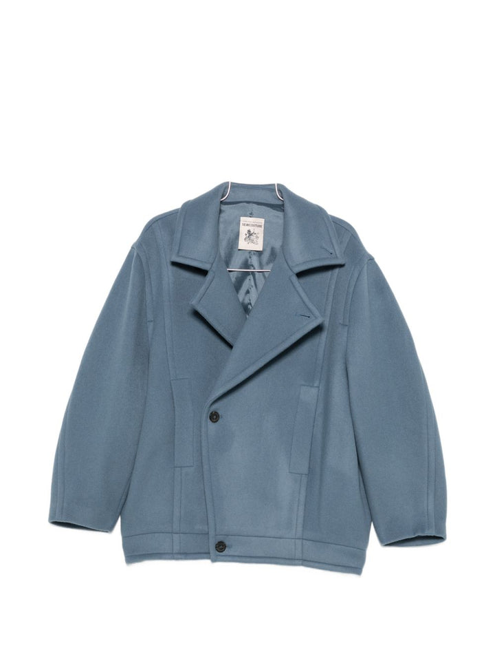 Semicouture Coats - BLUE | 1fd21defc94470c160a70fd82c992d6d384322e4